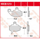 TRW Lucas Bremsbelag MCB573 kawasaki (Satz)