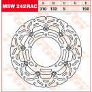 TRW Lucas Bremsscheibe MSW242RAC, schwimmend yamaha (Stück)