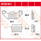 TRW Lucas Bremsbelag MCB807 (Satz)