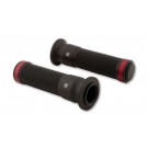 SHIN YO Lenkergriffgummi MARANO, schwarz, Aluring in verschiedenen Farben, abneh. Endkappen, 7/8 Zoll