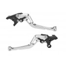 Probrake Kupplungs- & Bremshebelset MIDI, silber, BMW (Paar)
