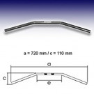 FEHLING Lenker FEHLING Drag Bar Small 1 Zoll, 72cm,schwarz (Stück)