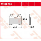 TRW Lucas Bremsbelag MCB766 (Satz)