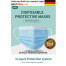 Atemschutz Masken 3-lagig High Quality, CE geprüft 50 Stk.